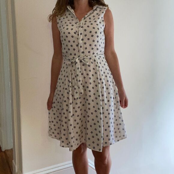 Banana Republic Fit & Flare Floral Dress - Picture 6 of 13